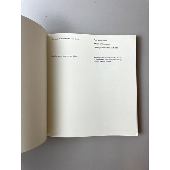 New York School: The First Generation Paintings 1st ed 1965 - Maurice Tuchman - Picture 7 of 10